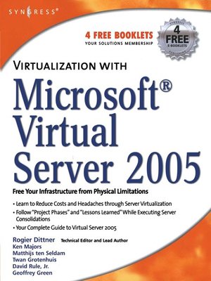 cover image of Virtualization with Microsoft Virtual Server 2005